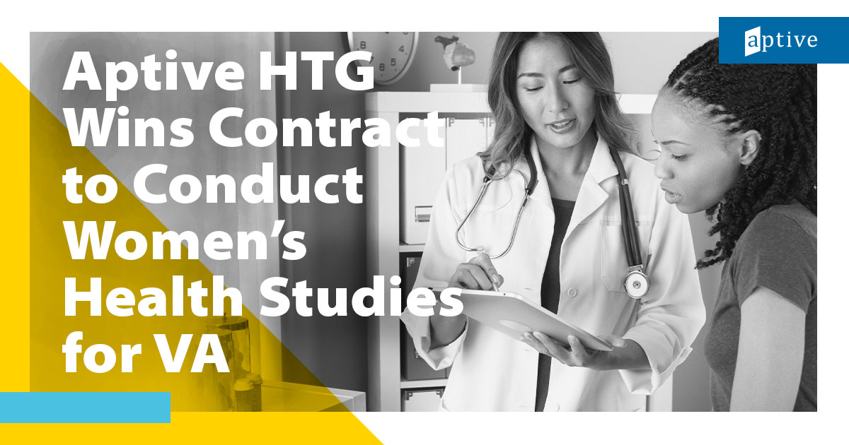 Aptive HTG Wins Contract to Assess VA Progress in Meeting Women Veterans’ Health Care Needs